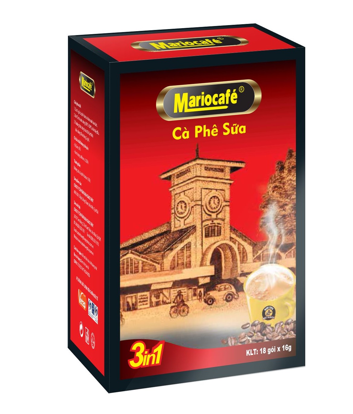 Cà phê hòa tan Mario 3 in 1