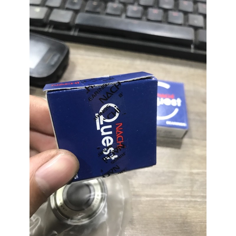Bạc đạn nachi 6201 ZZE(chính hãng)