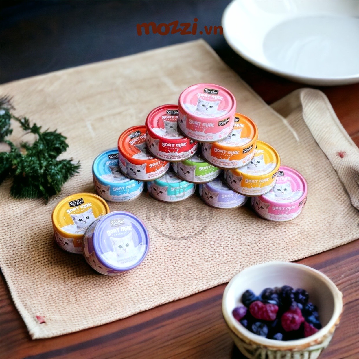 Pate for Cats Kitcat Goat Milk Pate 70Gr Can