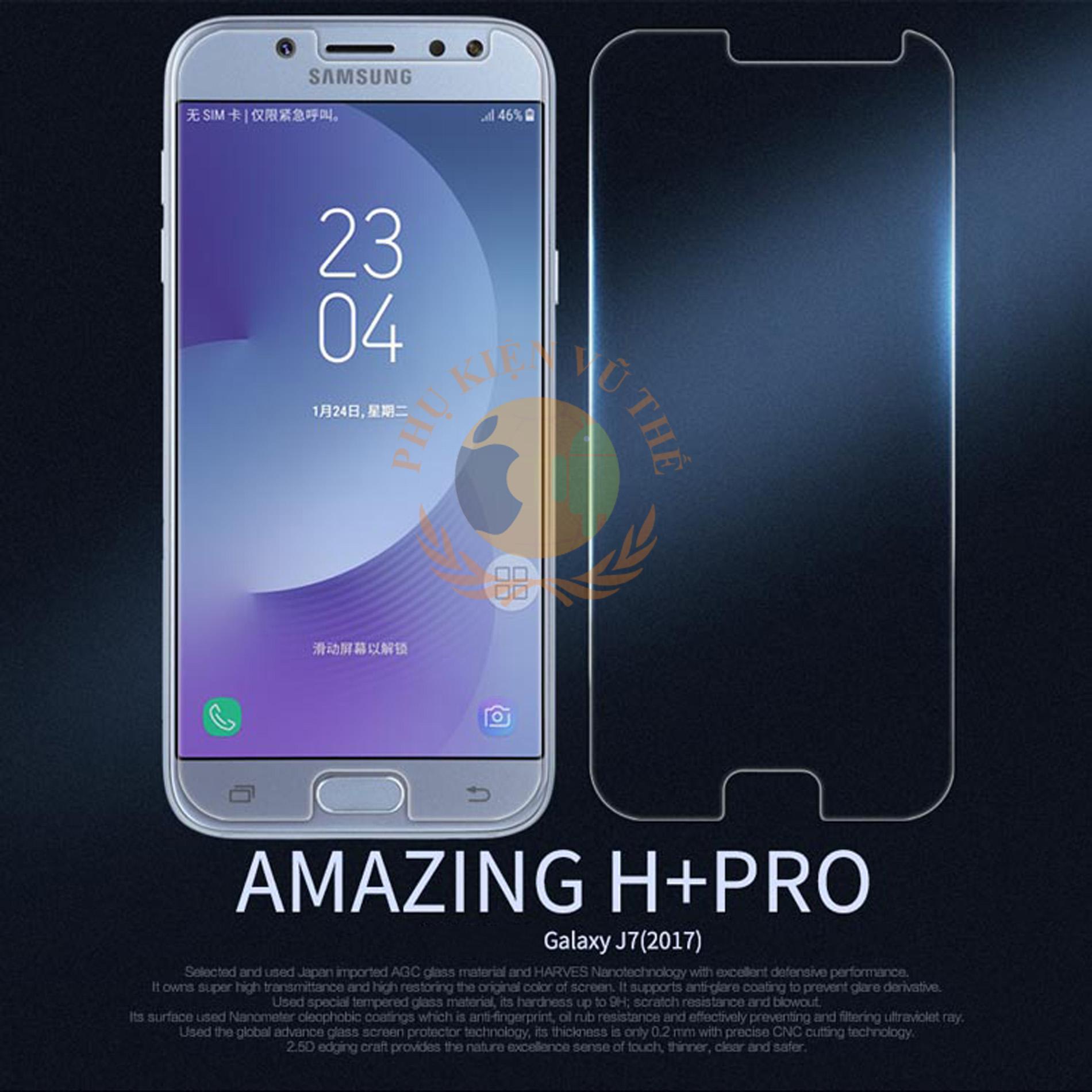 Kính Cường Lực Samsung Galaxy J7 Pro (J7 2017) Chống Vỡ Màn Hình Cực Mạnh