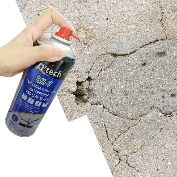 Bình xịt O'tech BX-7 Chất chống thấm - rò rỉ (450ml) Waterproof & Leak Spray
