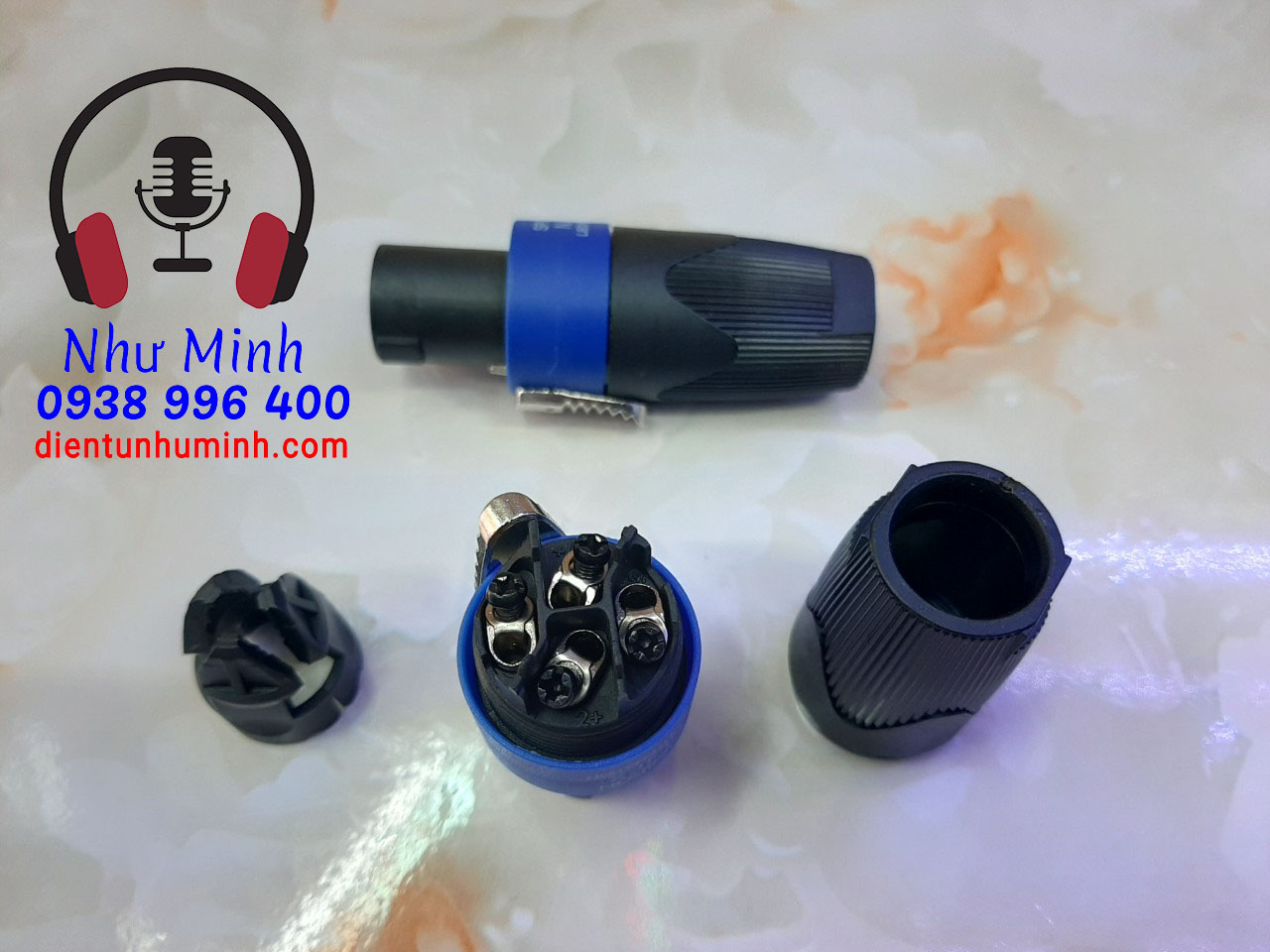 Bộ 10 JACK LOA SPEAKON NL4FX- Jack Loa Sân Khấu