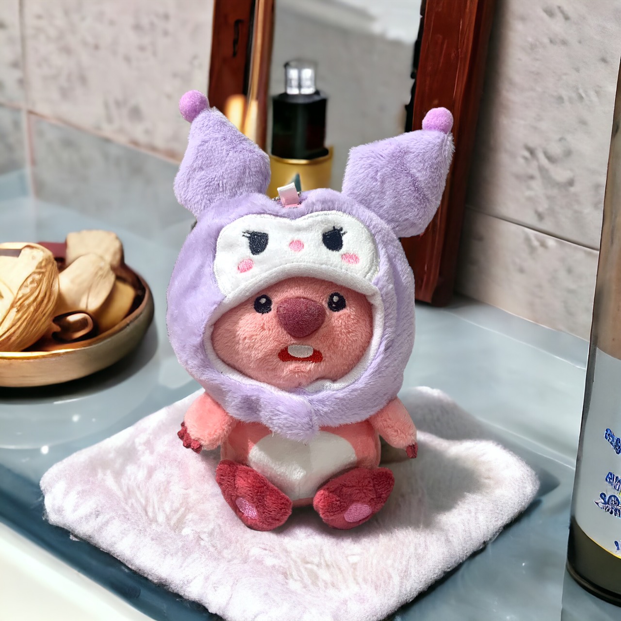 Móc khoá hải ly loopy cosplay dễ thương