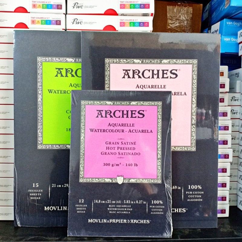 [Arches ] Giấy Màu Nước Hạng Chuyên Nghiệp