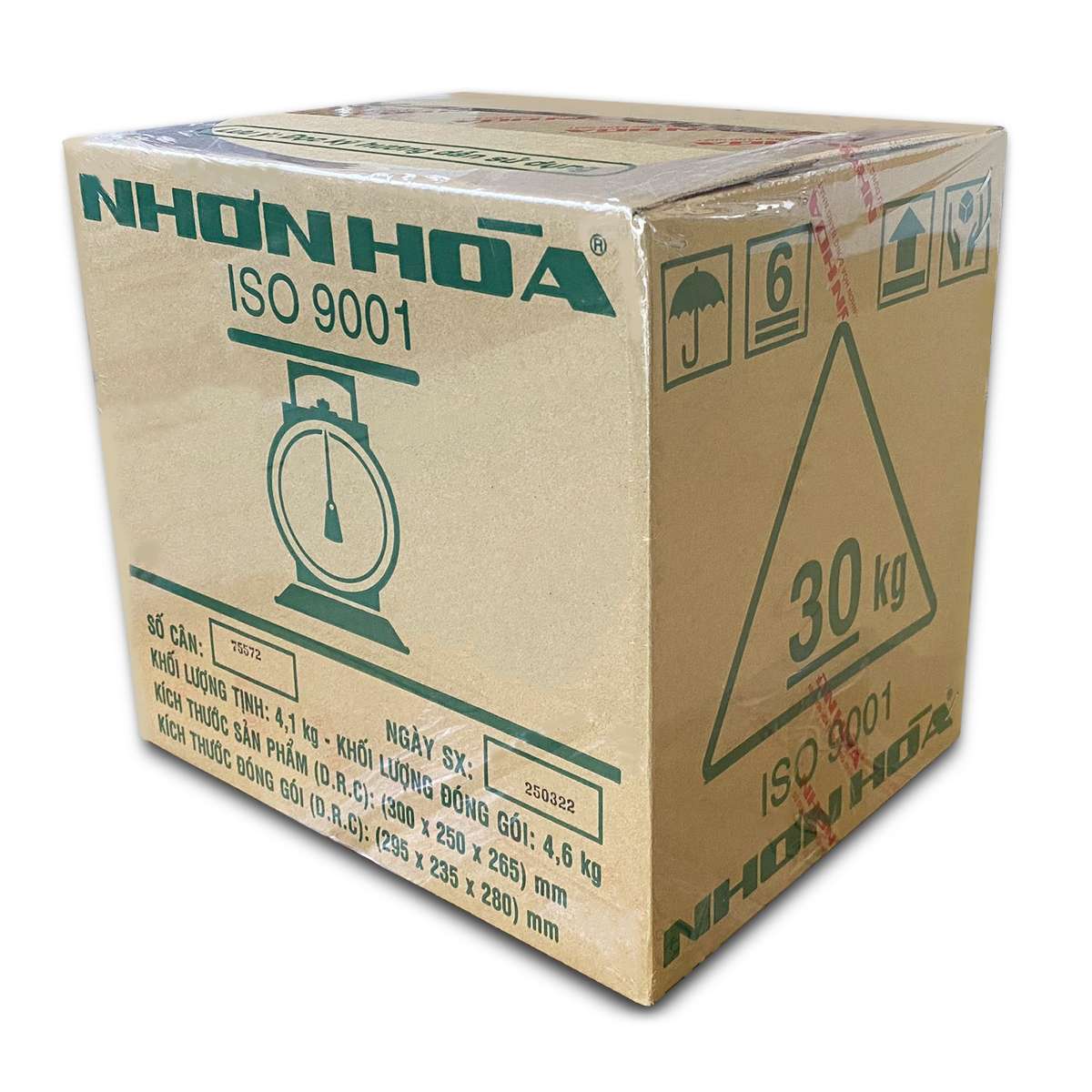 Cân Nhơn Hòa 30 kg mặt số 9 inches