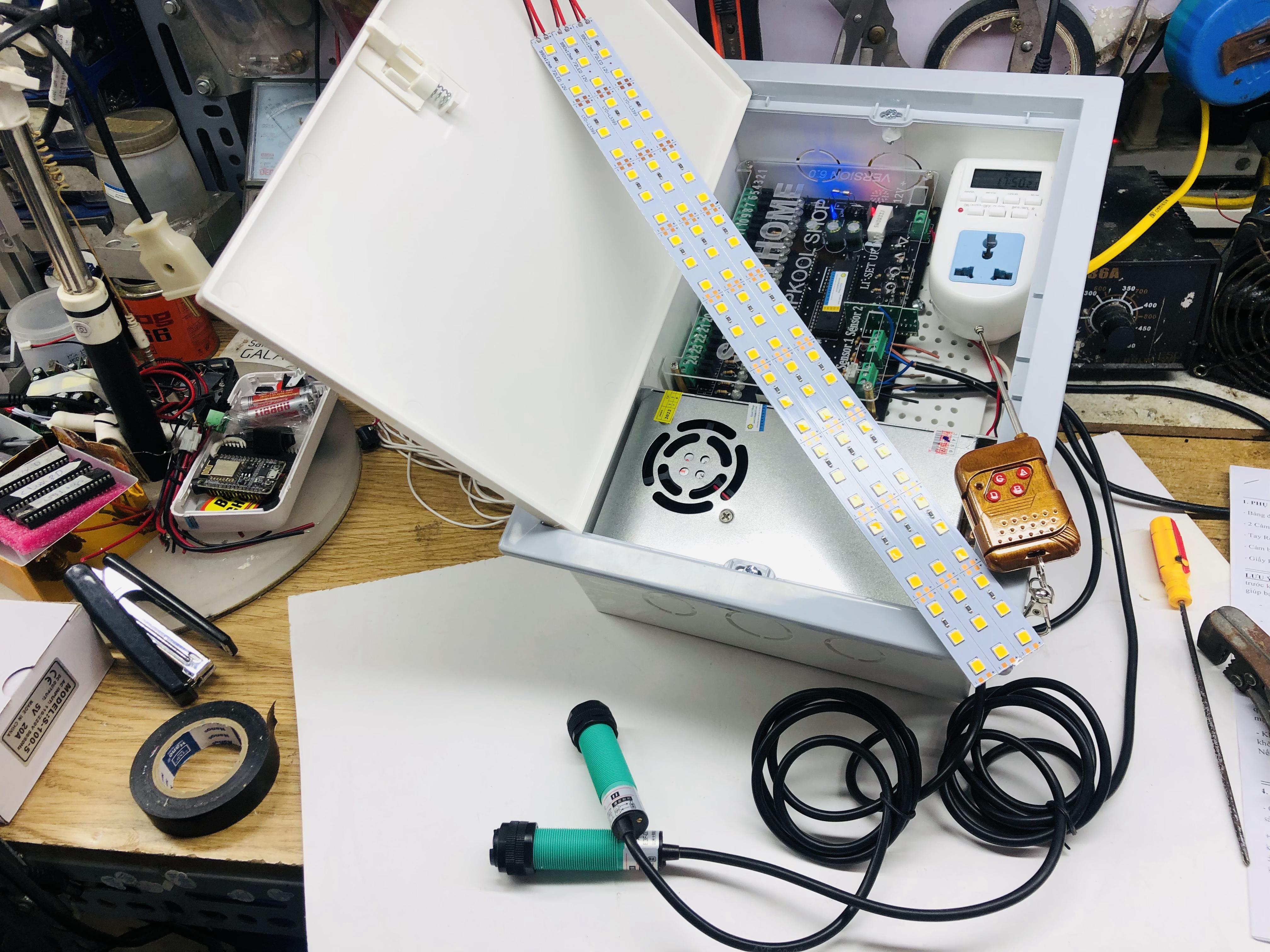 Combo đèn led cầu thang thông minh cảm ứng - 100cm