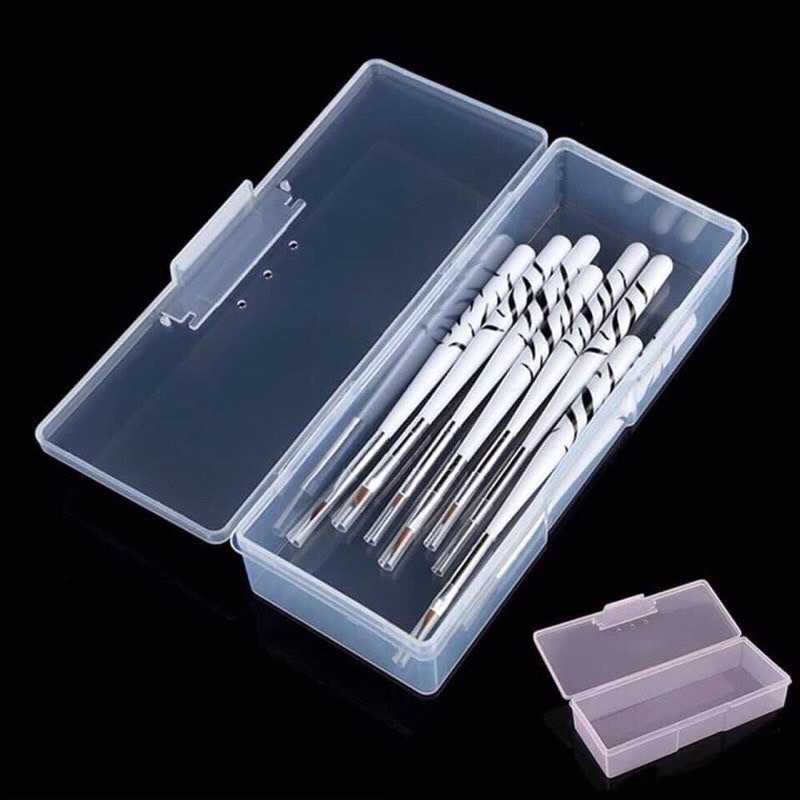Hộp đựng cọ làm móng,dụng cụ nail