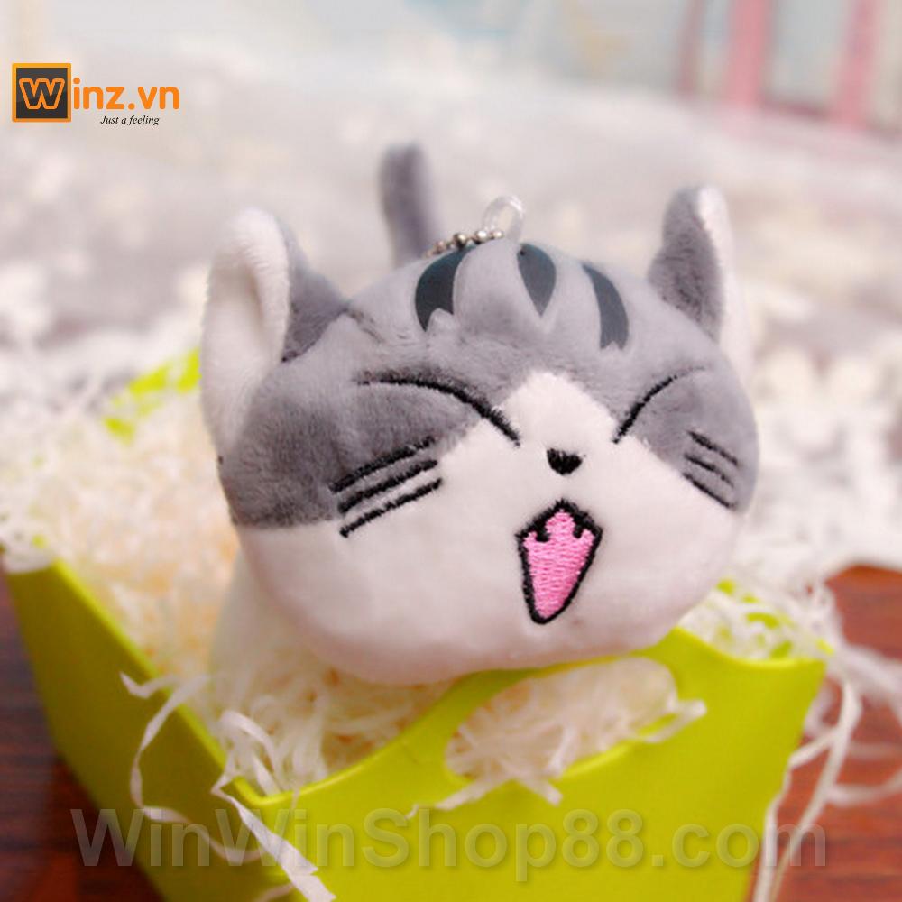 Móc khóa gấu bông mèo Chii (11 cm)