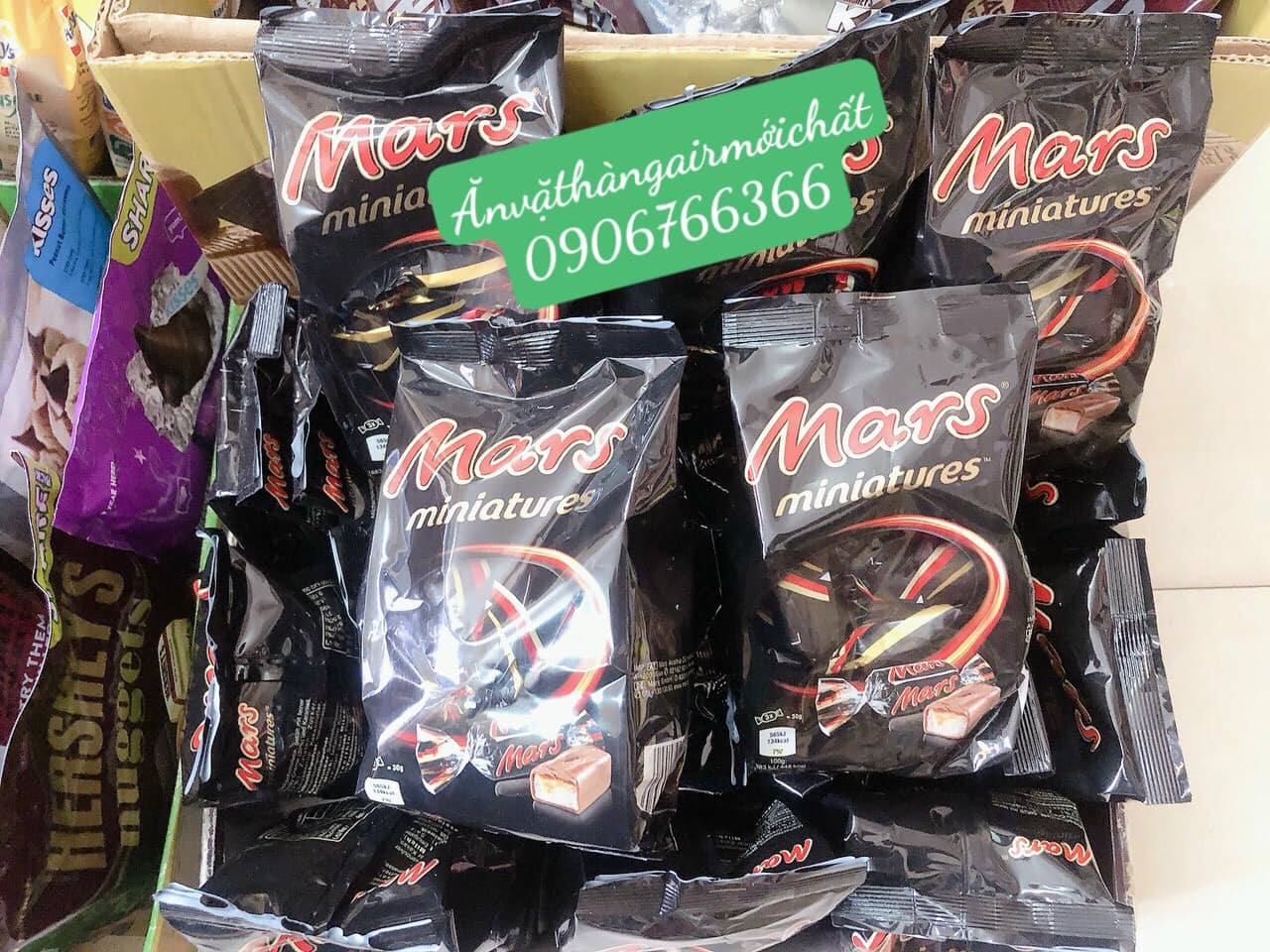 [NEW THÁNG 06/2026]Socola Minis Mars Miniatures Gói 220 Gram