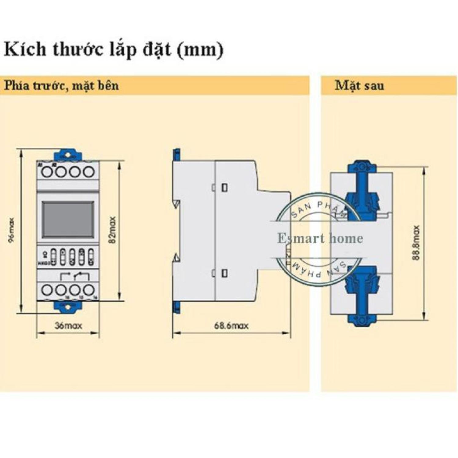 Hẹn giờ chu kỳ tháng - Timer tháng NKG-5