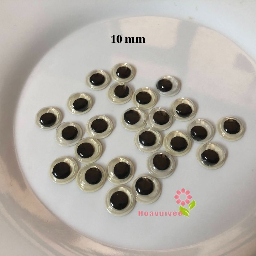 [Freeship] Mắt Thú Bông / Mắt Liếc Làm Handmade - Hoavuivee