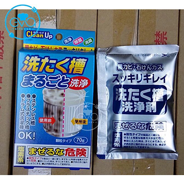Hộp Bột Tẩy Lồng Máy Giặt Nhật Bản 70g