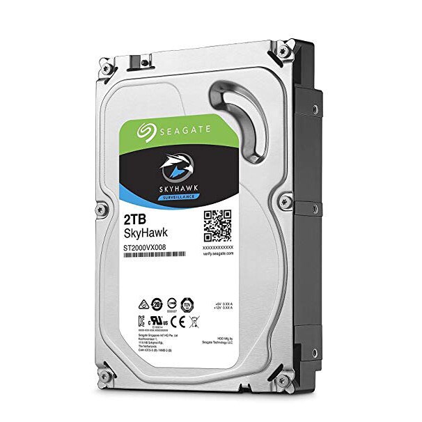 Ổ cứng HDD Seagate 2TB SkyHawk 3.5  inch SATA3 (Bảo Hành 24 Tháng 1 Đổi 1)
