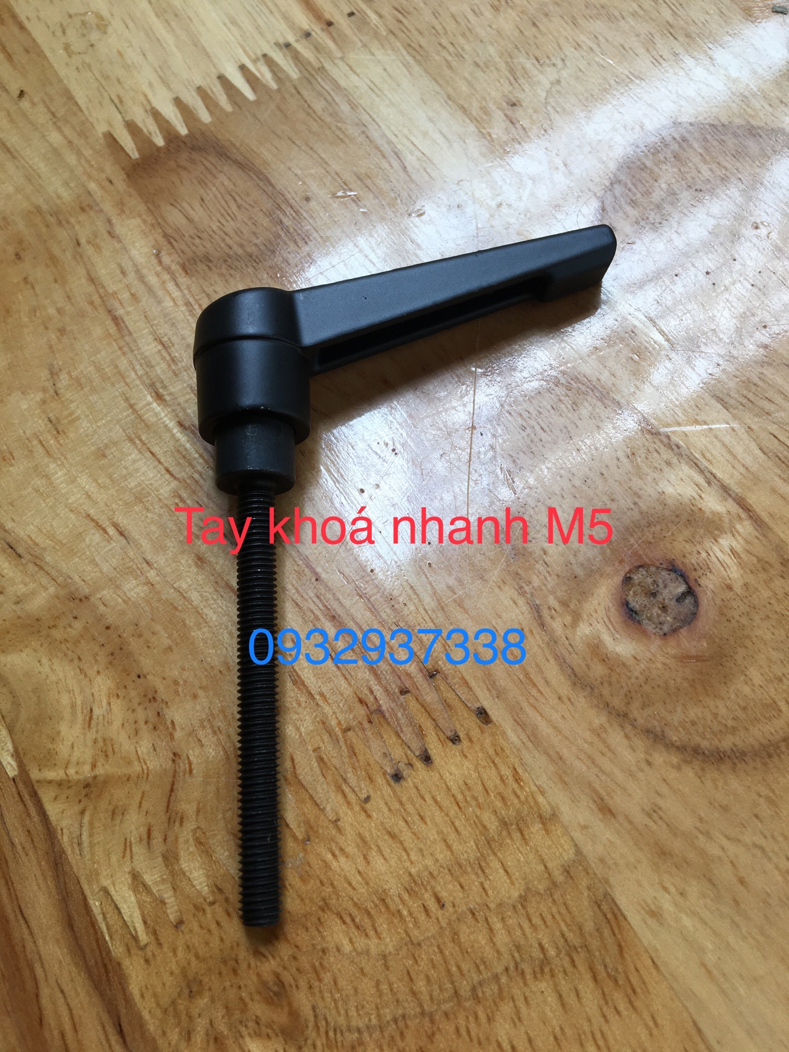 Tay khoá nhanh M6: âm, 2cm, 3cm, 5cm