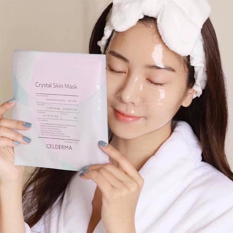 Mặt Nạ Thạch Celderma Crystal - Hộp 10 miếng