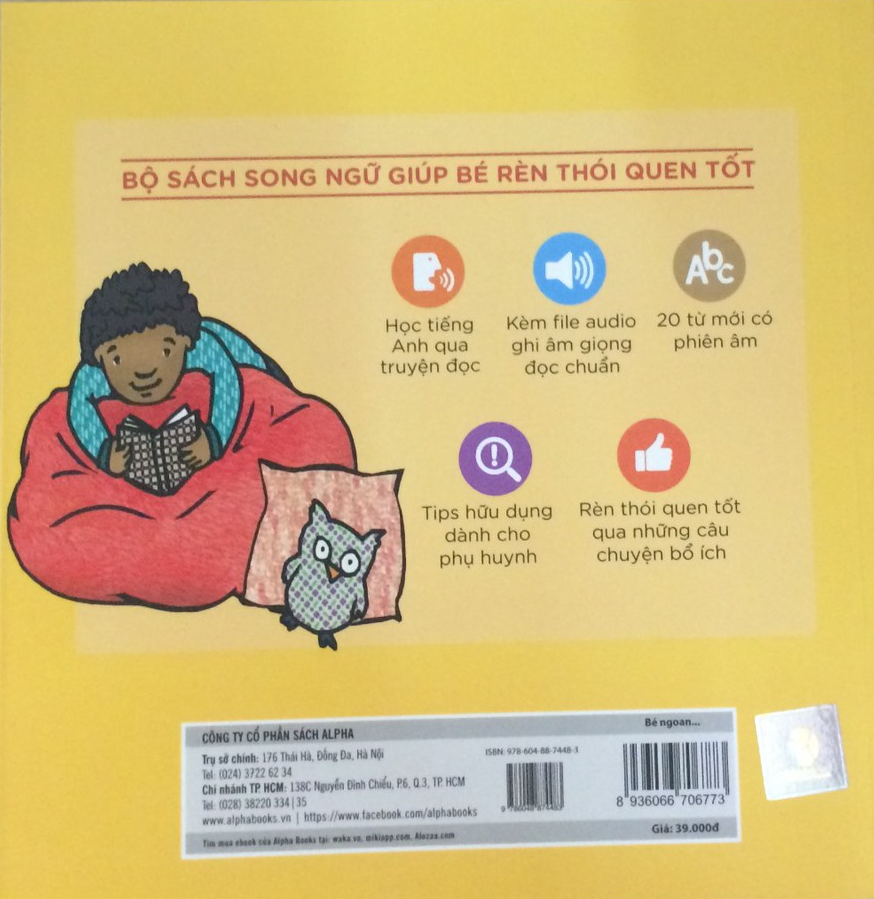 Sách Alphabooks - Bé Ngoan Không Cáu Kỉnh – Calm-Down Time