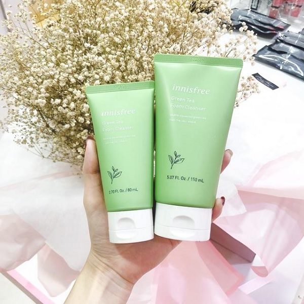 Sữa rửa mặt Innisfree Green Tea Cleansing Foam - 150ml