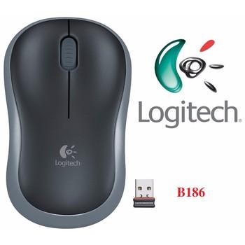Chuột không dây Logitech M186 Kèm Pin AA