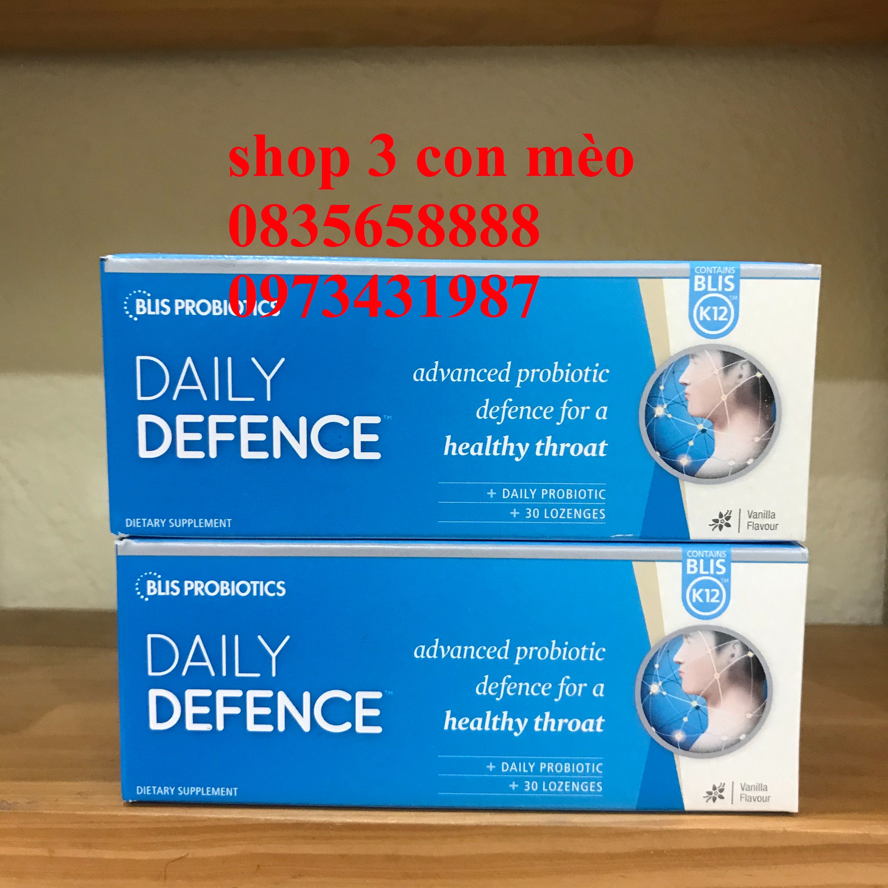 Daily Defence Junior Blis K12 bột và viên