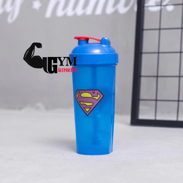Bình lắc bình tập gym shake bottle Super Hero