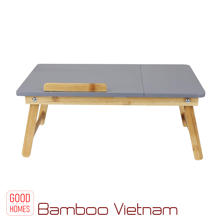 Bàn laptop gỗ tre gấp gọn