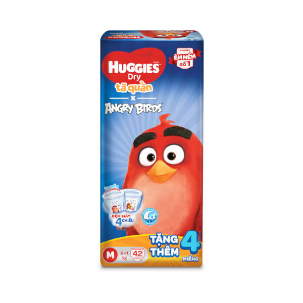Tã quần Huggies M42+6