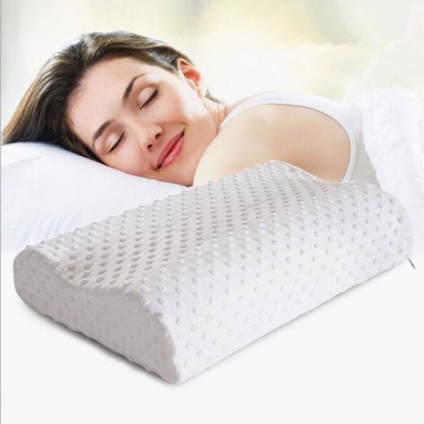 Gối cao su non người lớn mềm mại cao cấp ( giao màu ngẫu nhiên)