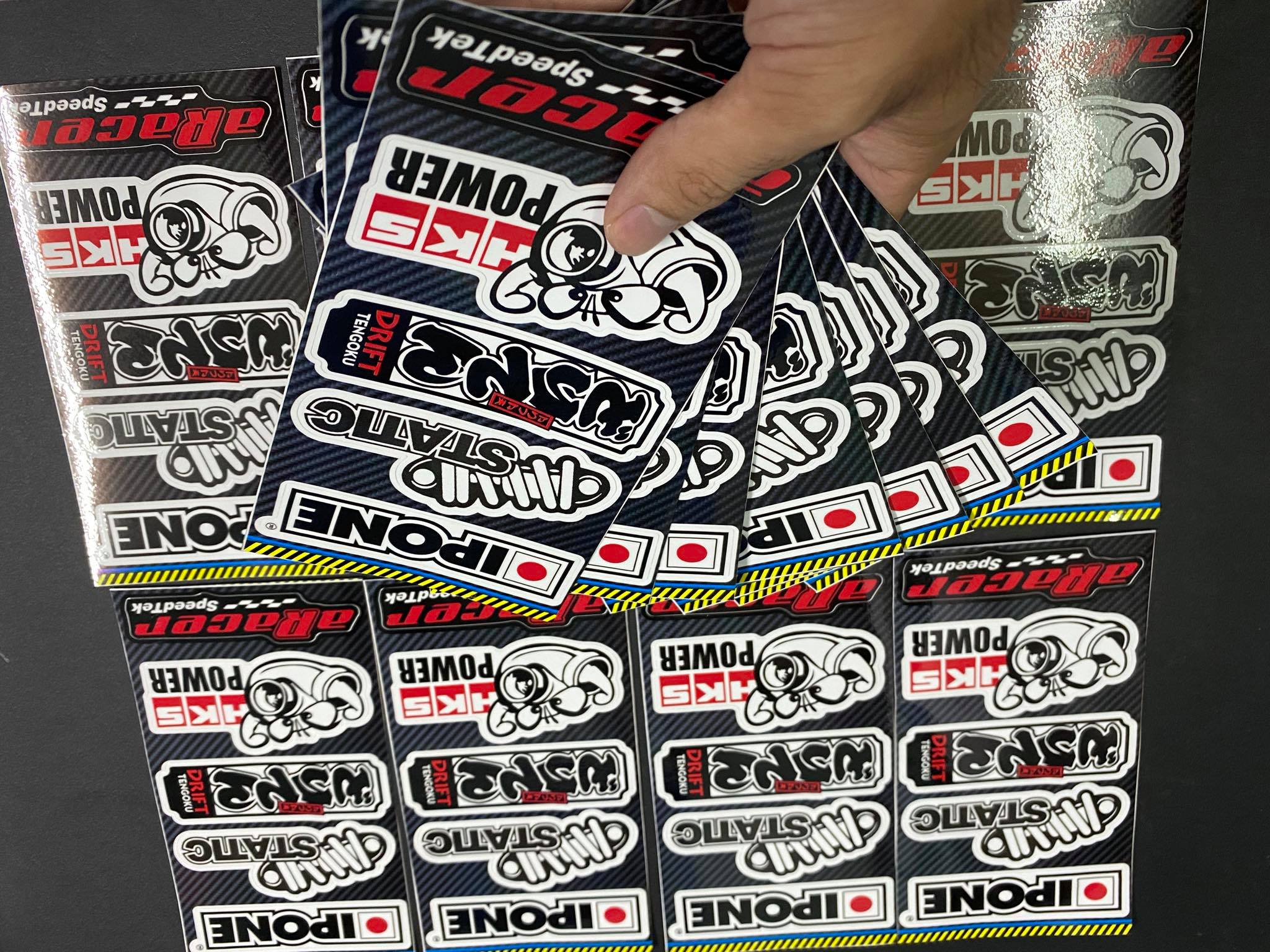 [HCM]STIKER TẤM CHỮ NHẬT IPONE STATIC