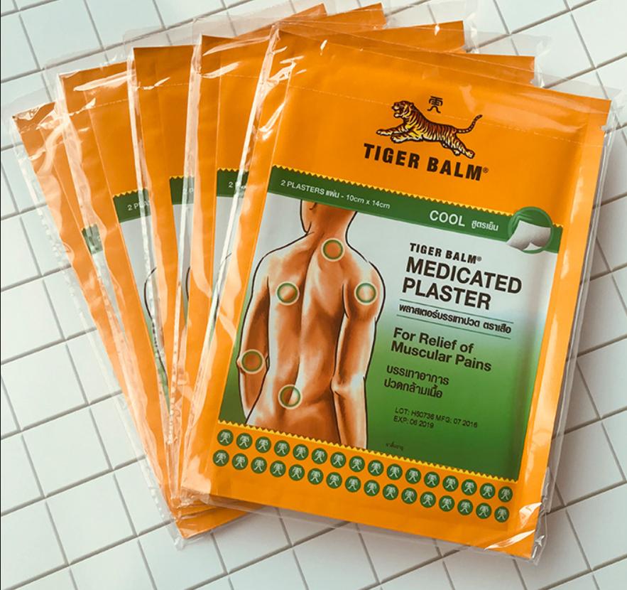 [HCM]Cao Dán Con Hổ Thái Lan - Tiger Balm Medicated Plaster-RD Warm & Cool & Back Patch
