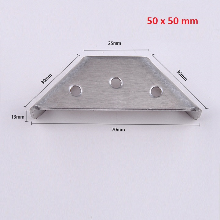 COMBO 2 CÁI CÙNG LOẠI. EKE. PAT ĐỠ INOX 90 ĐỘ GẮN TƯỜNG LÀM KỆ ĐA NĂNG, KÍCH THƯỚC 5cm,10.5cm,17.5cm,27.5cm