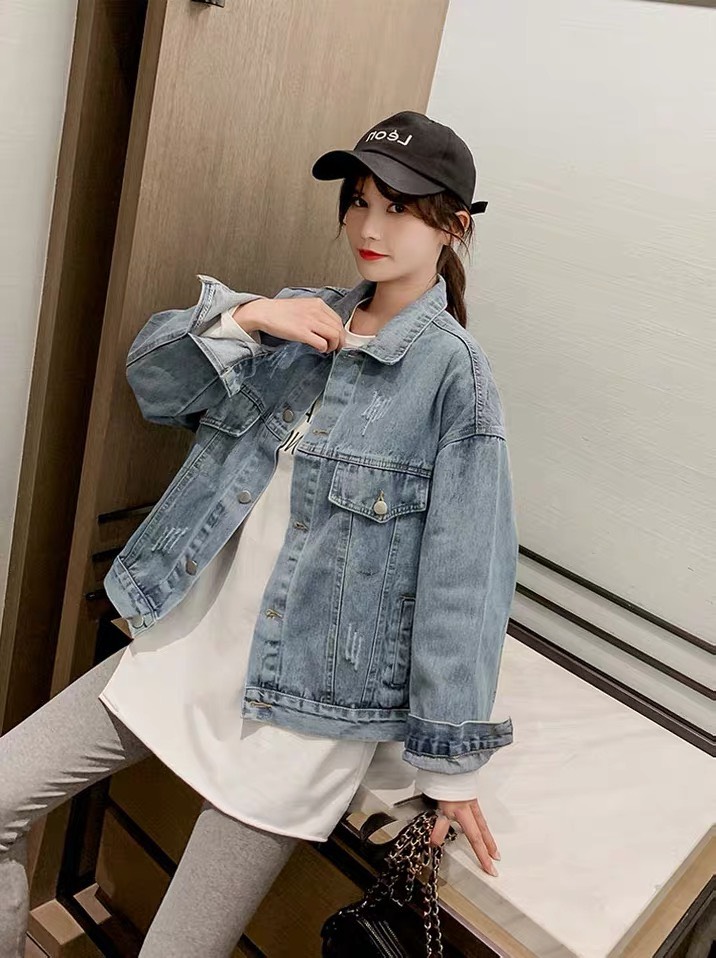 ÁO KHOÁC JEAN NAM NỮ CHẤT BÒ THỜI TRANG Binstore94 BT622