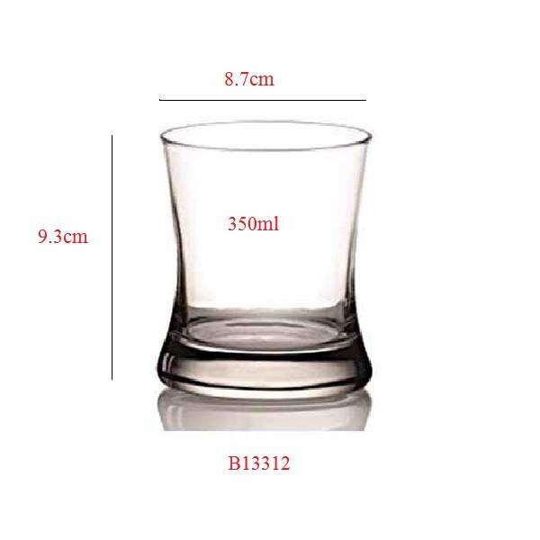 Ly Thủy Tinh Tango Rock lùn 255ml-350ml (B13309-B13312)