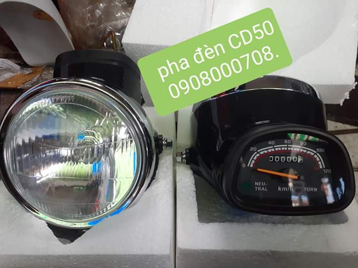 [HCM]pha đèn CD50 y zin dành cho mọi dòng xe