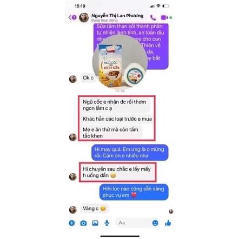 Ngũ cốc siêu kích sữa Cầu Bình An