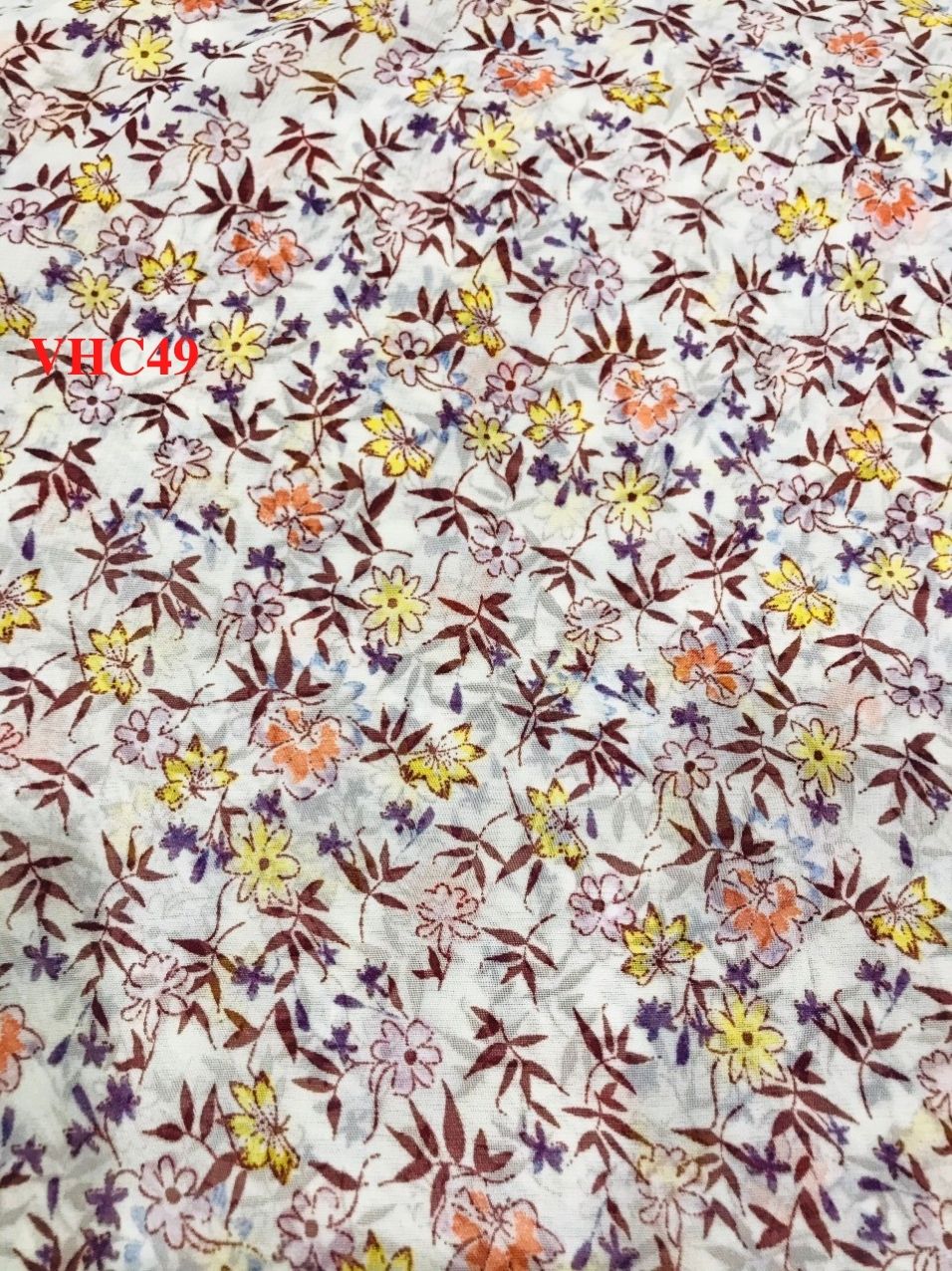 Vải voan nhật hoa nhí - dòng vải thông dụng - 1 mét x 1m5