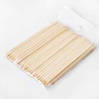 Low price good quality Wooden nail stick cuticle pusher 100pcs