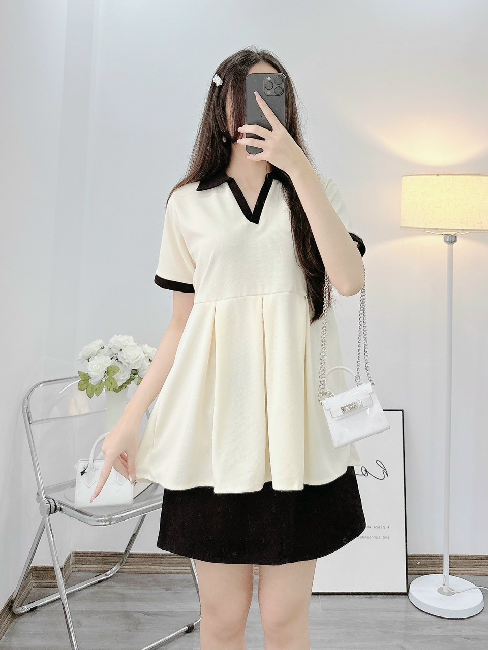 Áo bầu công sở chất đẹp