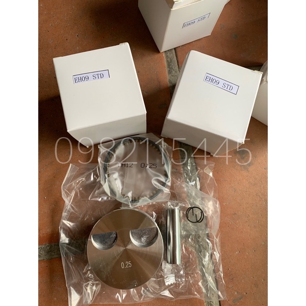 Piston + xéc măng máy đầm cóc EH09 EH12
