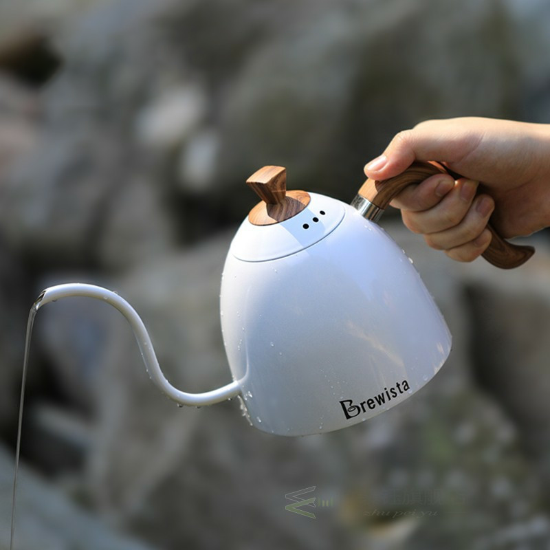 Ấm rót cà phê pour over Brewista 700ml - Màu trắng