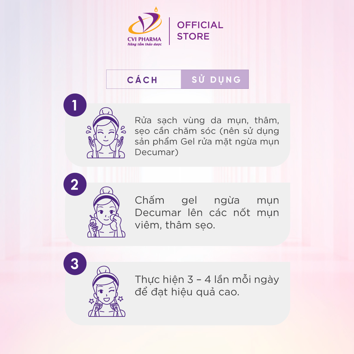 Combo 2 gel ngừa mụn Decumar advance 20gr