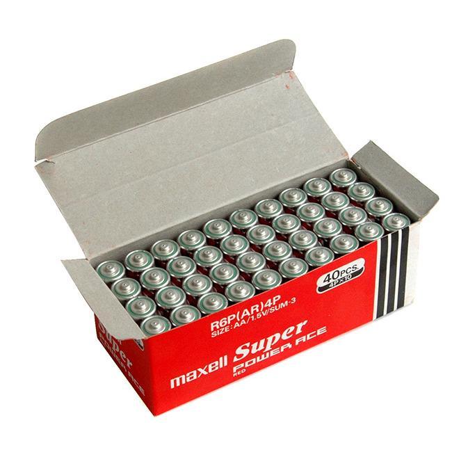 Bộ 8 Viên Pin Tiểu AA (2A) Maxell Cao Cấp (Đỏ)