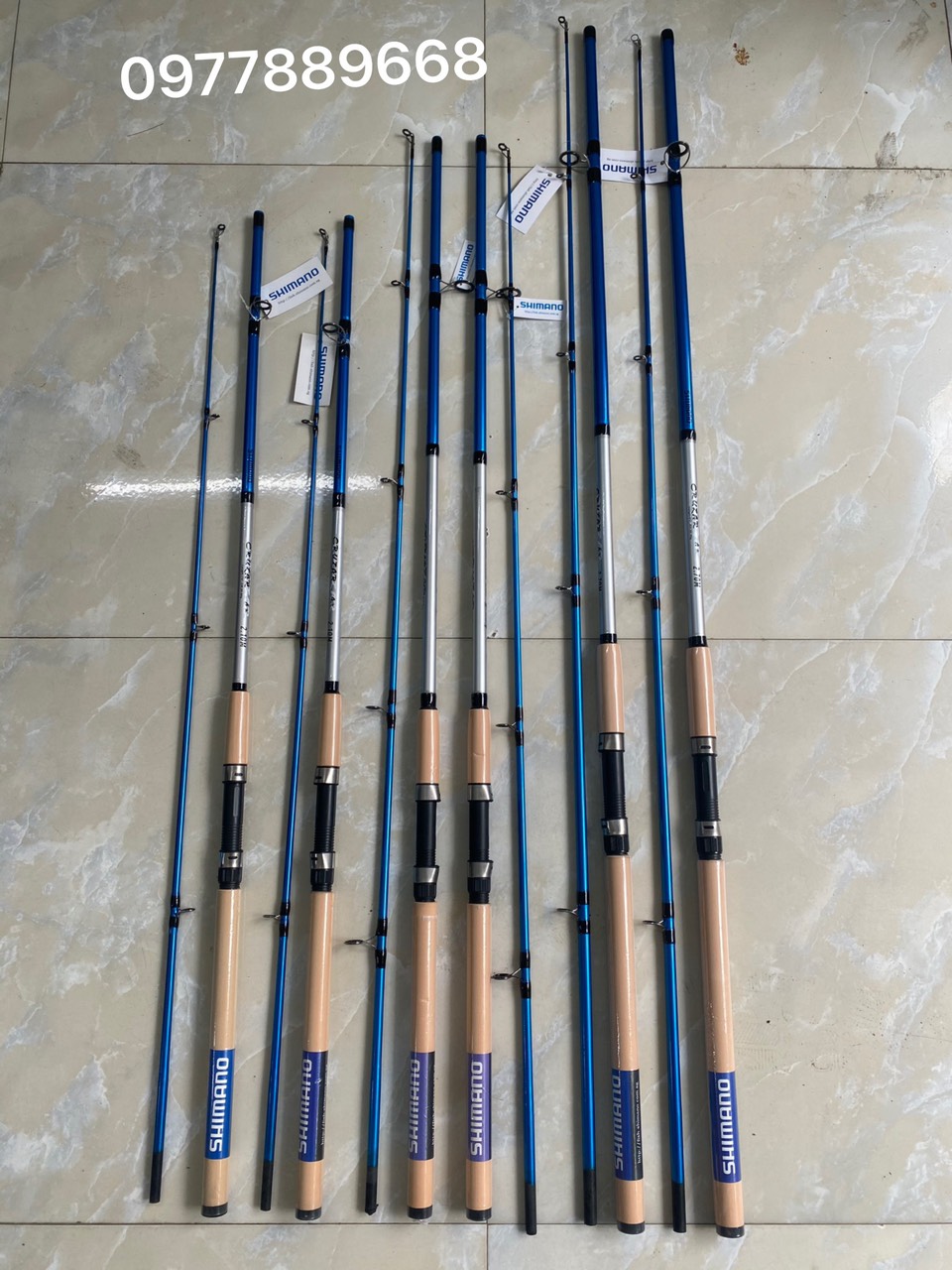 Cần câu SHIMANO CRUZAR 2 khúc rỗng