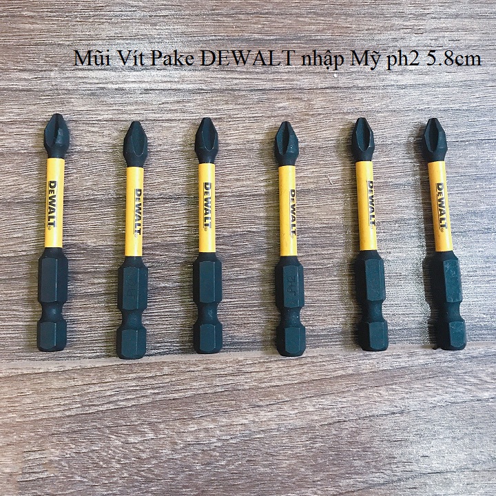 Mũi vít dewalt có từ ph2-58mm