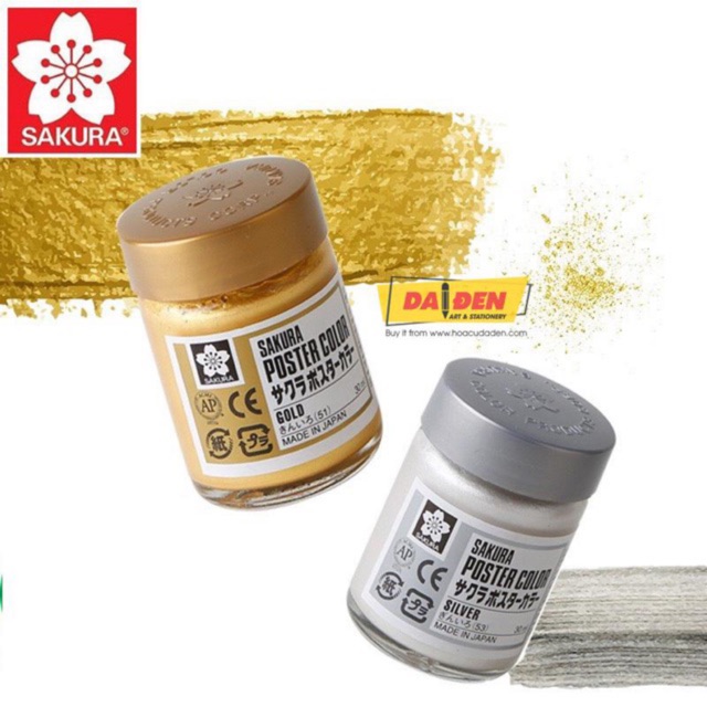 [HCM]Màu Poster Hủ 30ml Sakura