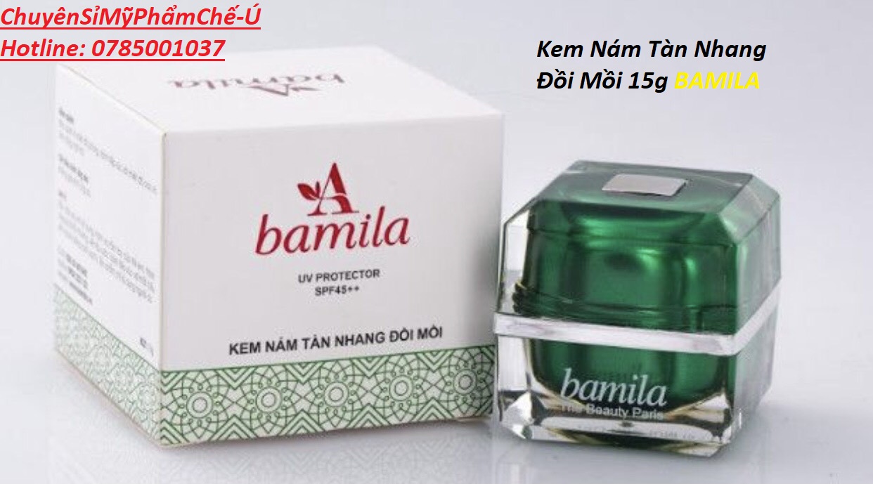 Kem nám tàn nhang đồi mồi 15g bamila