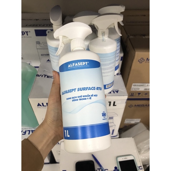 Dung Dịch Sát Khuẩn Bề Mặt Rtu Megasept 1L
