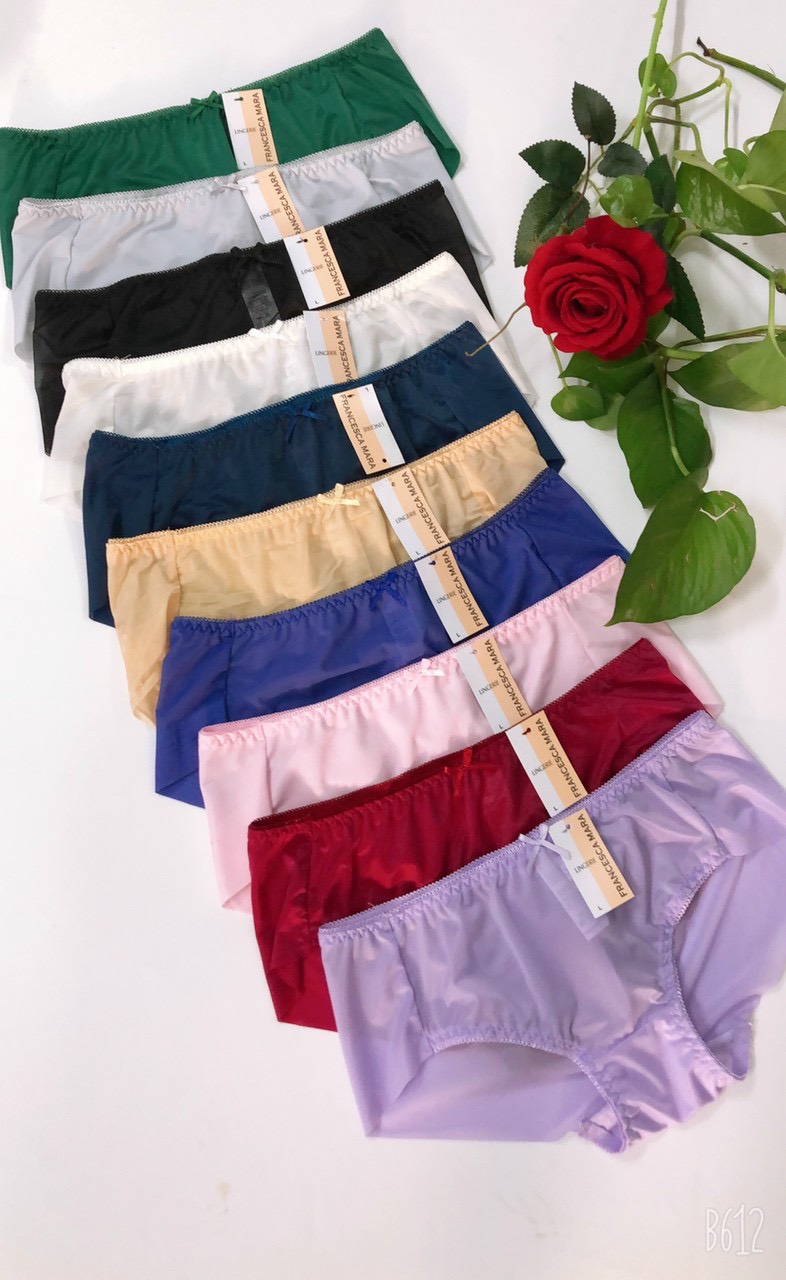 Combo 5 Quần Lót Nữ Lụa Trơn Tàng Hình Mara 699 – Mềm Mại, Không Viền, Siêu Mịn