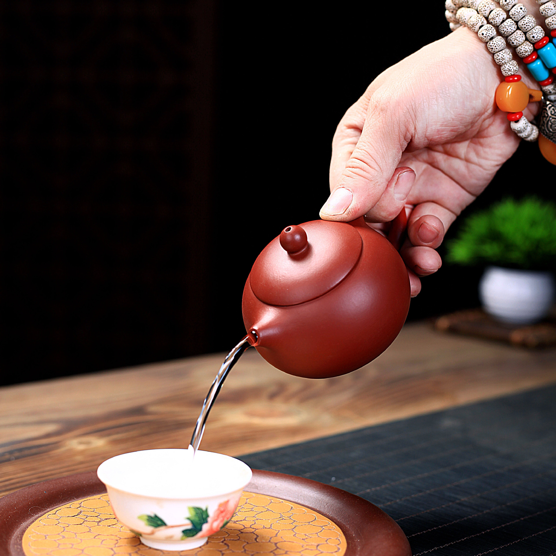 Ấm Tử Sa Nghi Hưng Tây Thi Đại Hồng Bào 150 ml (Lọc Tổ Ong)