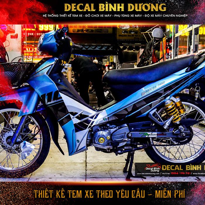 Tem rời Sirius Xanh Bạc Cao Cấp