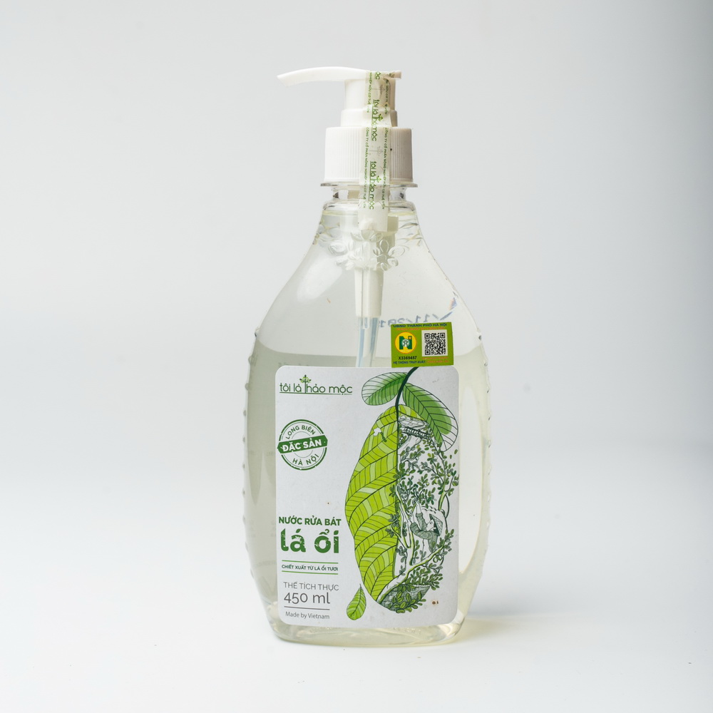Nước rửa chén (bát) lá ổi Tôi Là Thảo Mộc 450ml